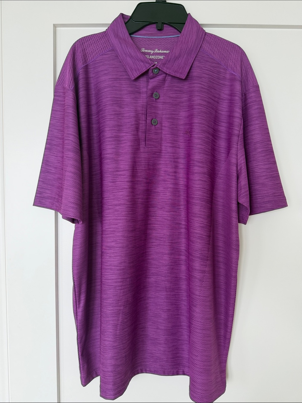 Tommy Bahama Purple Heather Performance Polo